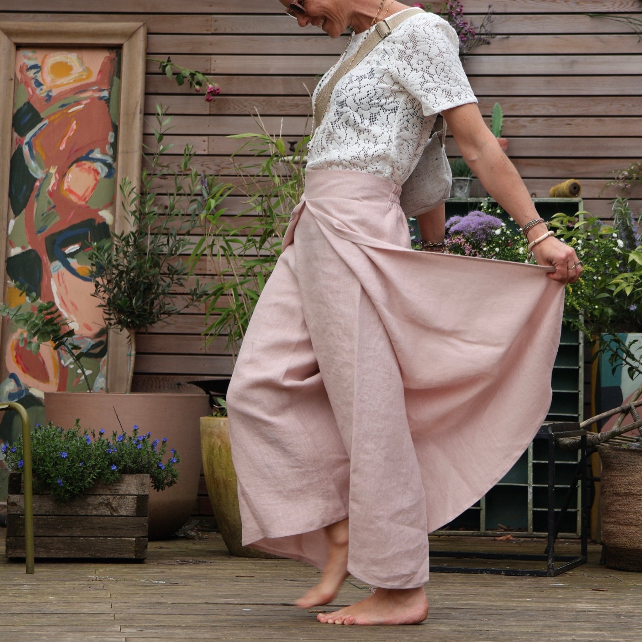 pantalon Pantalon Ernest lin canard Quintessence