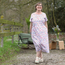 Robe Elsie Coton floral impressionniste | Quintessence