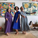 Collection de robes en gaze de coton unie par Quintessence - Quintessence