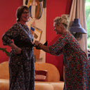 Robe Diane - Coton feuillages