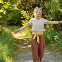 Blouse Emeline en lin naturel