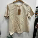 Prototype - haut t-shirt blanc cassé A8