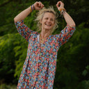Robe Diane - Coton fleurs de juin
