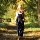 Salopette Isaure - velours côtelé marine