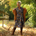 Robe Yuna - satin de coton Bois de Myrte