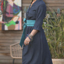 Ceinture Anita - double gaze de coton canard