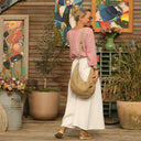 Sac Pia en lin sable