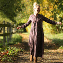 Robe Aurélia - coton Fleurs de Solstice