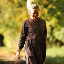 Robe Aurélia - coton Fleurs de Solstice