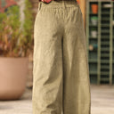 Pantalon Alex - Velours côtelé kaki