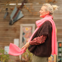 Echarpe Zénia - Rose fluo