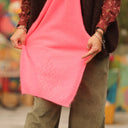 Echarpe Zénia - Rose fluo