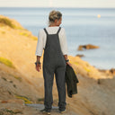 Salopette Mariette en jean gris