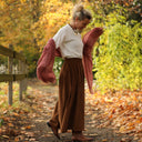 Pantalon Paco - velours milleraies écureuil