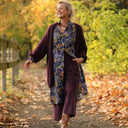 Robe Yuna - satin de coton Bois de Myrte