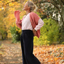 Jupe culotte Margot - velours côtelé bleu marine