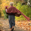 Jupe culotte Margot - velours côtelé gris bleuté