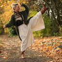 Pantalon Paco - velours cotelé ivoire