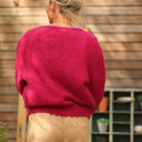 Gilet Sélène -Framboise