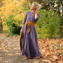 La combi India manches 3/4 en viscose lavande