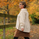 Chemise Caroline - Velours côtelé ivoire