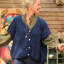 Gilet Claudia - Bleu nuit