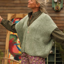 Gilet Claudia - Vert mousse