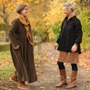 Chemise Caroline - Broderie noire nuit étoilée