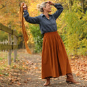 Pantalon Paco - velours milleraies écureuil