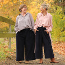 Chemise Caroline -voile de coton plumetis brume violette