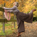 Pantalon Paco - velours milleraies moka