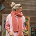 Echarpe Véra - rose boisé