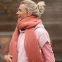 Echarpe Véra - rose boisé