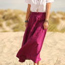 Jupe Sarah - lin bougainvillier