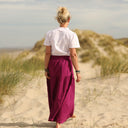 Jupe Sarah - lin bougainvillier