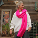 Echarpe Zénia - Fushia