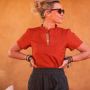 Pantalon Lazare lin gris anthracite