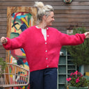 Gilet Sélène -Fraise