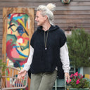 Pull capuche Calypso - Noir