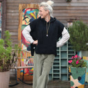 Pull capuche Calypso - Noir