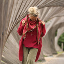 Le foulard Calista Grenat/Ila