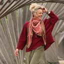 Blouse Naomie - lin grenat