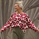 Blouse Naomie - Viscose Fleur Grenade