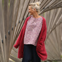 Gilet Naïs - Grenat