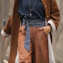 Ceinture Anita  - Jean à pois blanc