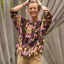 Blouse Naomie - viscose Ikat