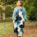 Robe Aurélia - satin de coton Jardin d’Hiver