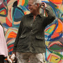 Veste Véga - velours côtelé kaki