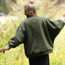 Sweat Ferdinand - vert kaki - version longue