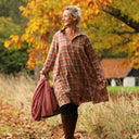 Robe Carole – tartan automnal